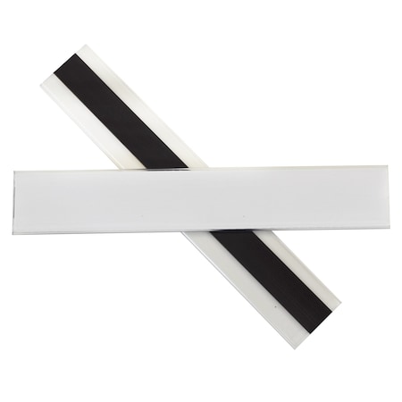 C-Line Products HOLDEX Magnetic ShelfBin Label Holders, 1  inch Magnetic Label Holder, 10PK 87227